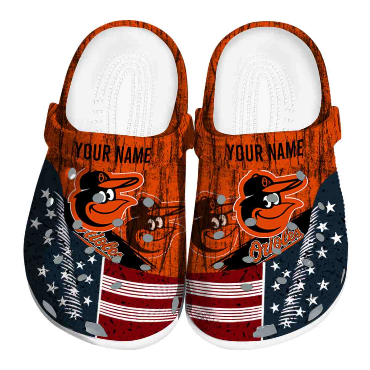footwearmerch baltimore orioles mlb sport crocs crocband clogs shoes comfortable for men women and kids xx5ra