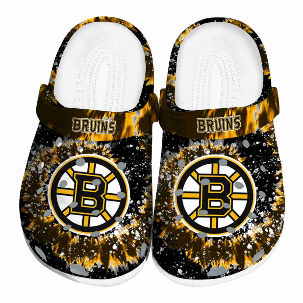 footwearmerch boston bruins nhl sport crocs crocband clogs shoes comfortable for men women and kids eqgab