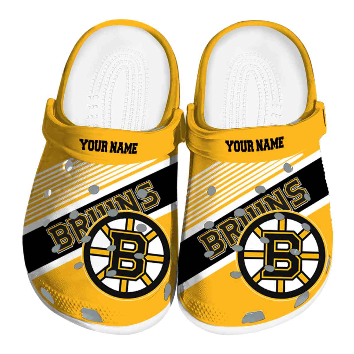 footwearmerch boston bruins nhl sport crocs crocband clogs shoes comfortable for men women and kids il2ta