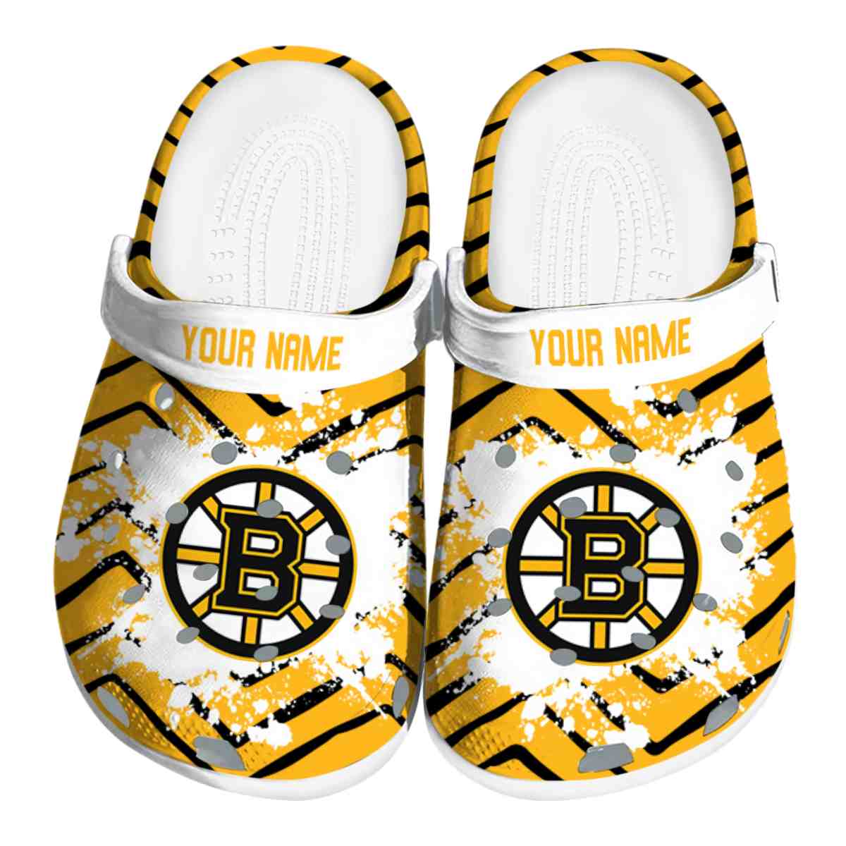 footwearmerch boston bruins nhl sport crocs crocband clogs shoes comfortable for men women and kids tlses