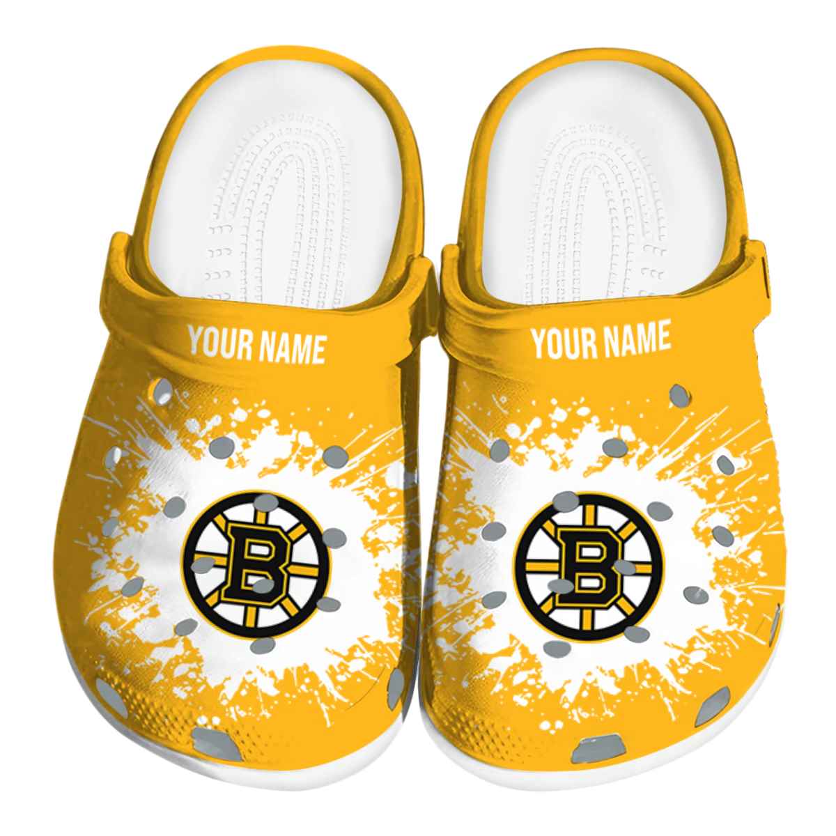 footwearmerch boston bruins nhl sport crocs crocband clogs shoes comfortable for men women and kids tm5rg