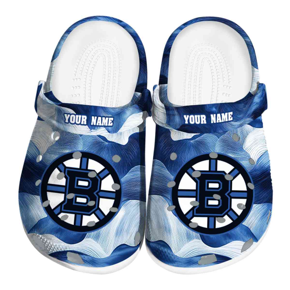 footwearmerch boston bruins nhl sport crocs crocband clogs shoes comfortable for men women and kids vhz4n