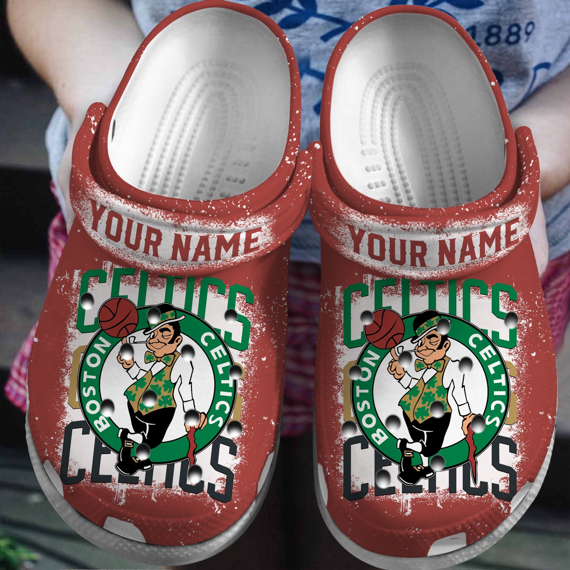 footwearmerch boston celtics nba sport crocs crocband clogs shoes comfortable for men women and kids 0pyad