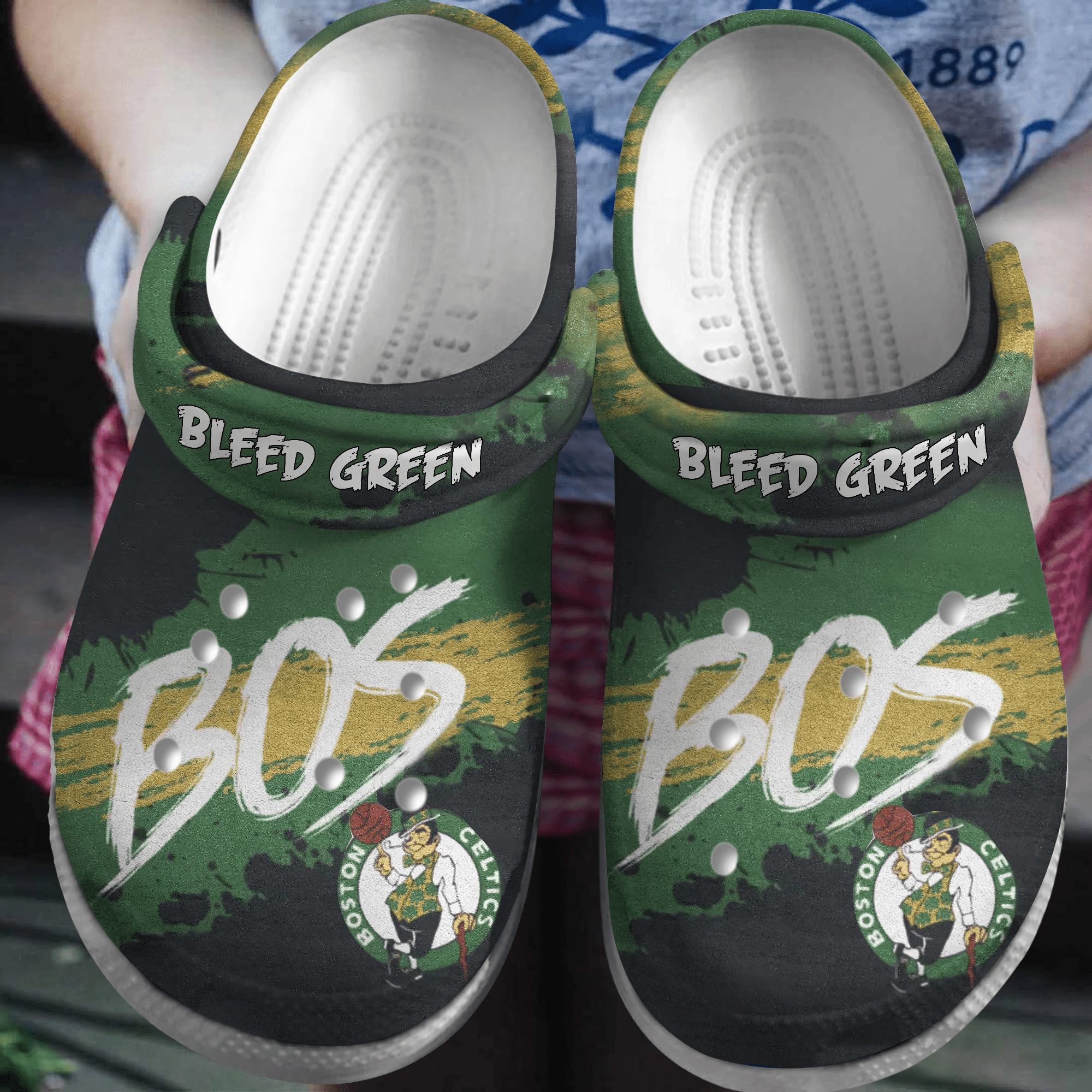 footwearmerch boston celtics nba sport crocs crocband clogs shoes comfortable for men women and kids 5de59