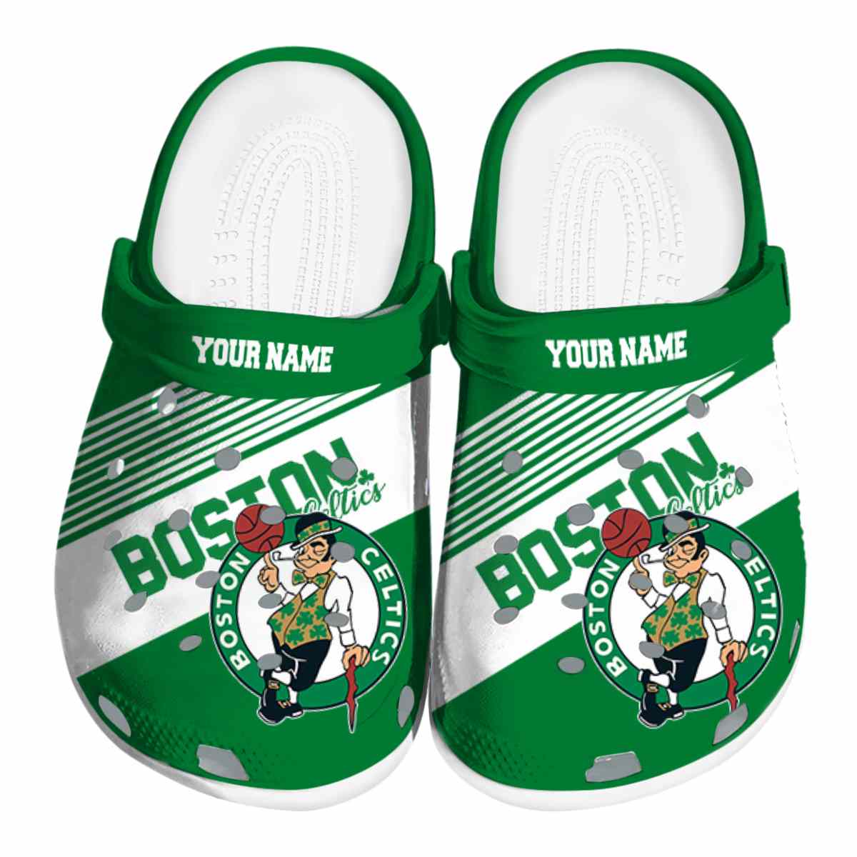 footwearmerch boston celtics nba sport crocs crocband clogs shoes comfortable for men women and kids eiiup
