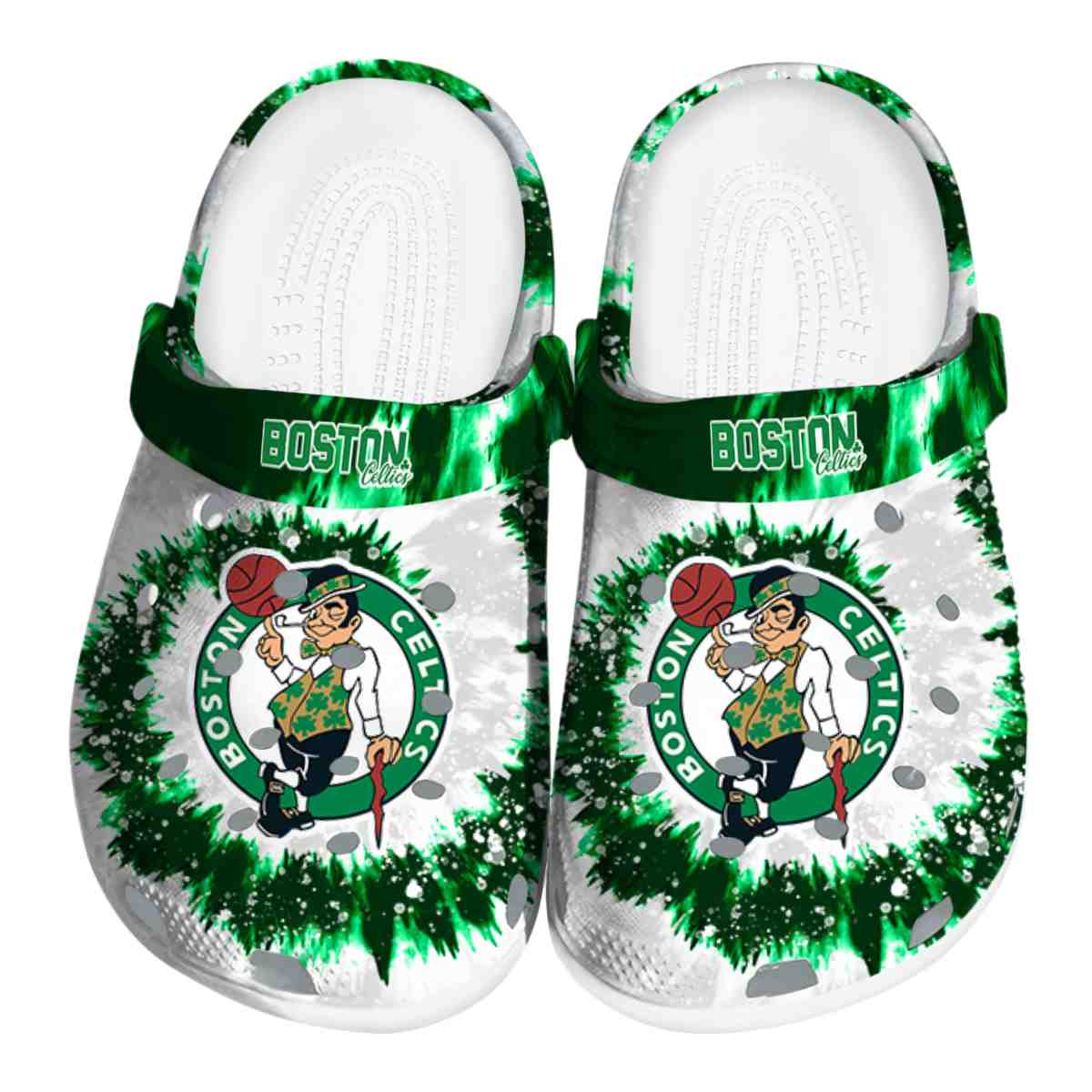 footwearmerch boston celtics nba sport crocs crocband clogs shoes comfortable for men women and kids p01id