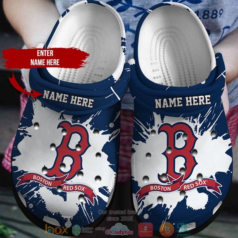 footwearmerch boston red sox mlb sport crocs crocband clogs shoes comfortable for men women and kids mkn1j