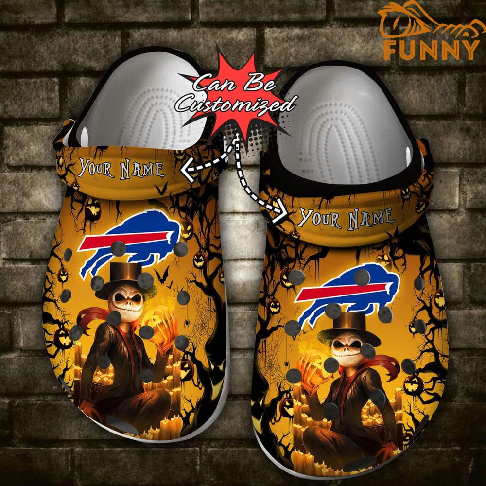 footwearmerch buffalo bills nfl sport and the nightmare before christmas crocs crocband clogs shoes comfortable for men women and kids v7t4v