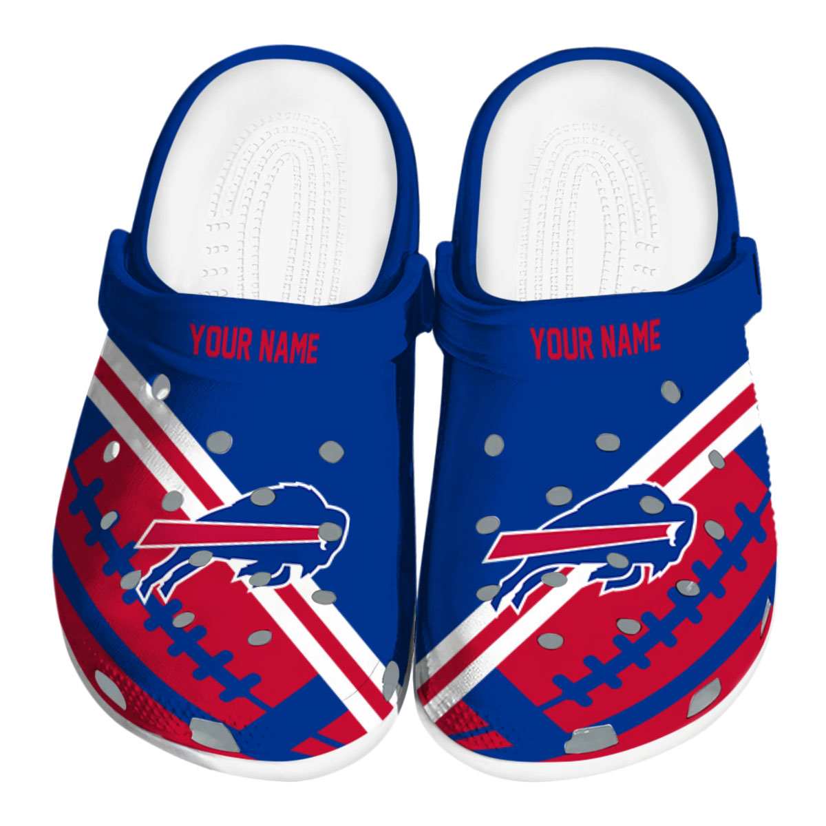 footwearmerch buffalo bills nfl sport crocs crocband clogs shoes comfortable for men women and kids evebb