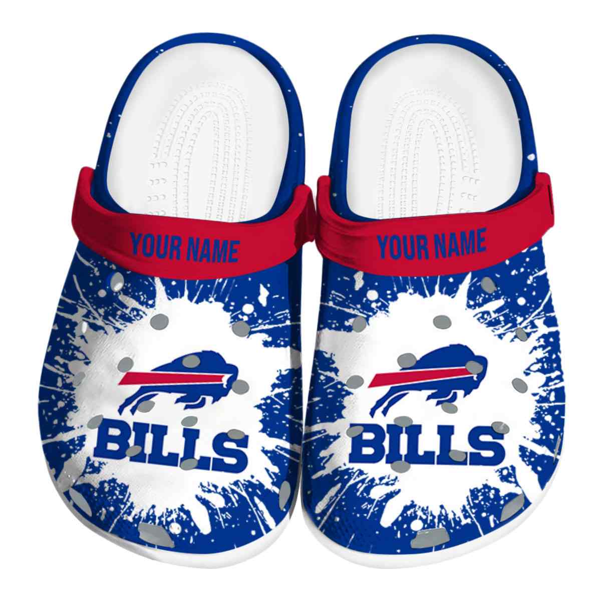 footwearmerch buffalo bills nfl sport crocs crocband clogs shoes comfortable for men women and kids f1wra