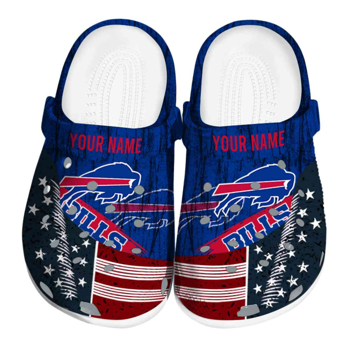 footwearmerch buffalo bills nfl sport crocs crocband clogs shoes comfortable for men women and kids hzevp