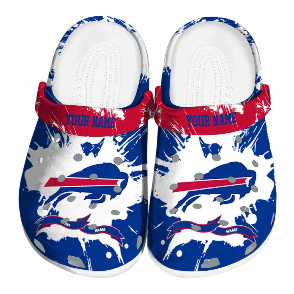footwearmerch buffalo bills nfl sport crocs crocband clogs shoes comfortable for men women and kids jgfwc