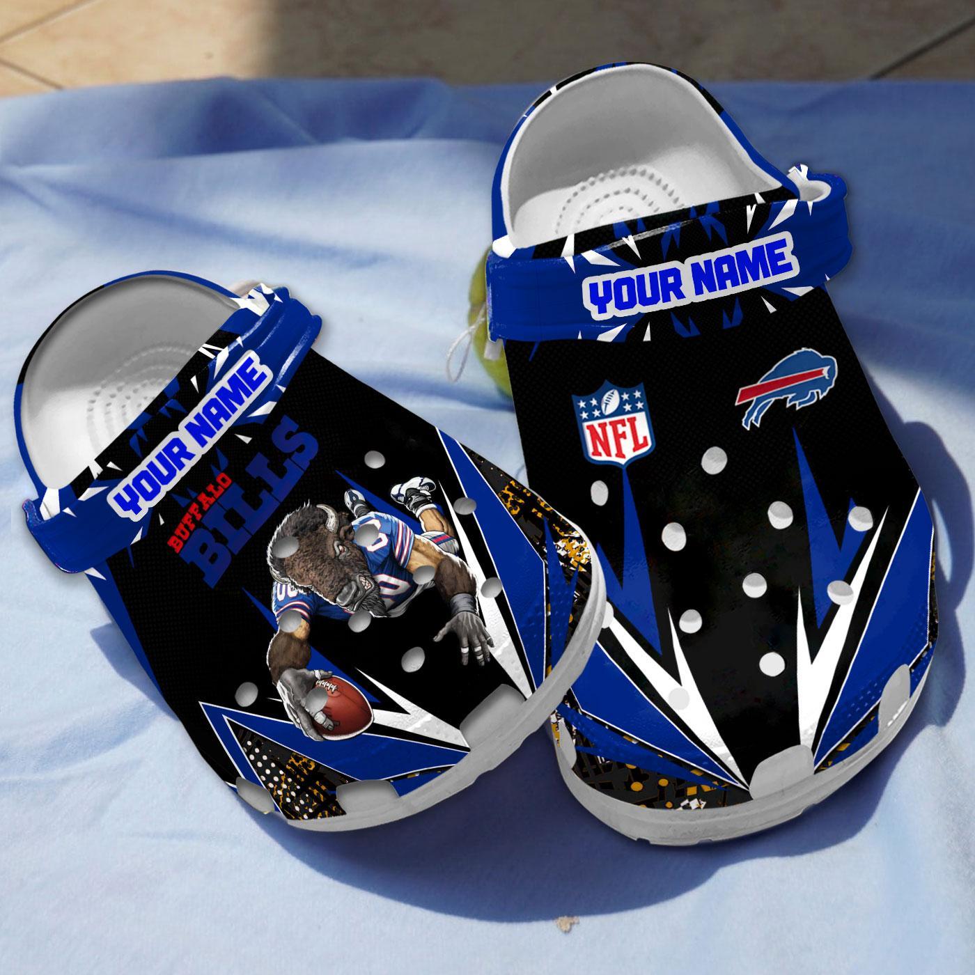 footwearmerch buffalo bills nfl sport crocs crocband clogs shoes comfortable for men women and kids mt9yn