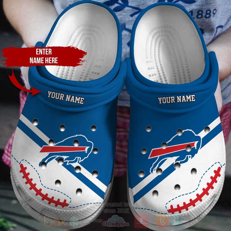 footwearmerch buffalo bills nfl sport crocs crocband clogs shoes comfortable for men women and kids pu4ef