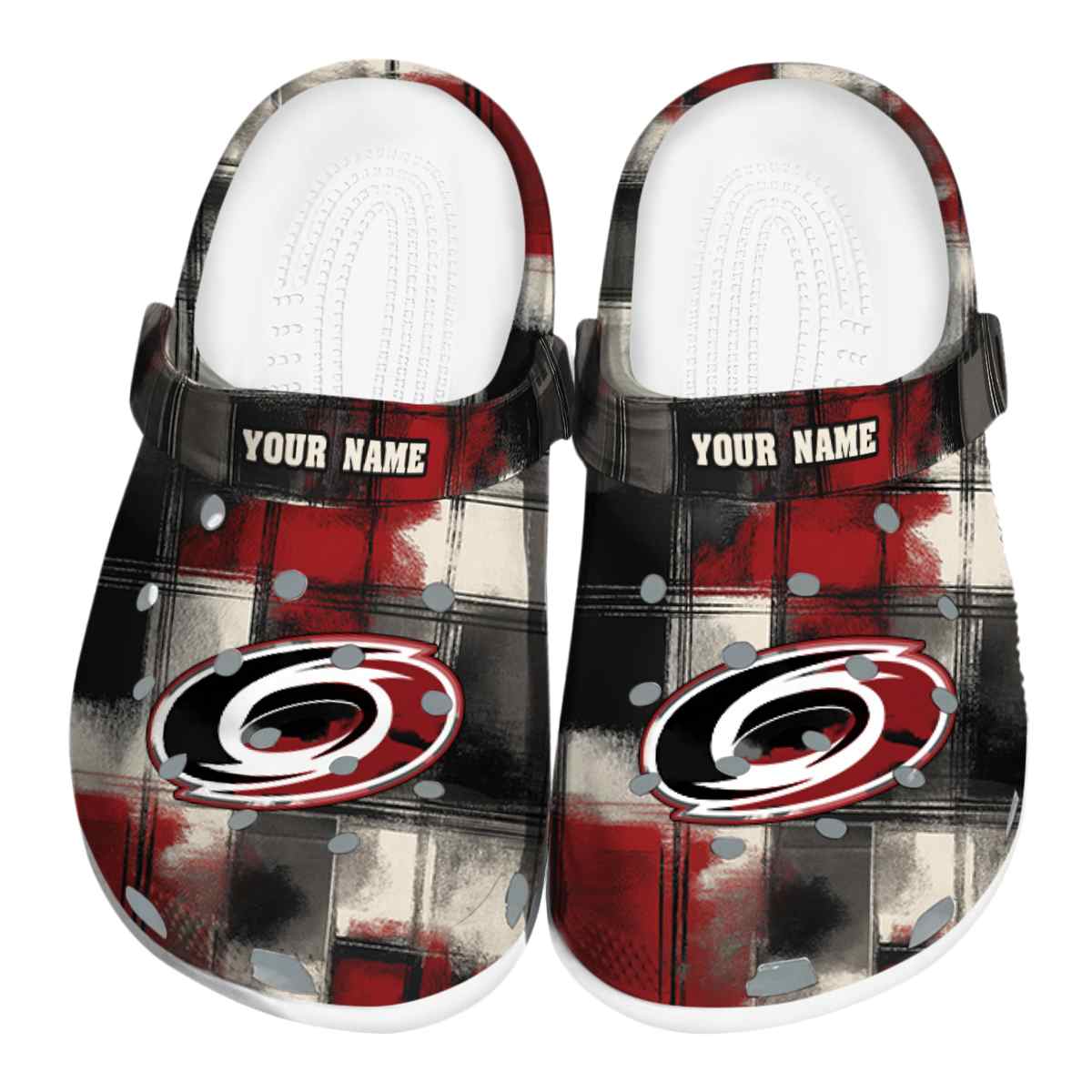footwearmerch carolina hurricanes nhl sport crocs crocband clogs shoes comfortable for men women and kids 3ccoq