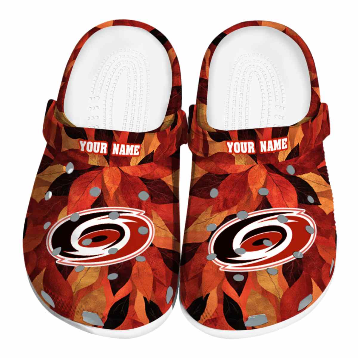 footwearmerch carolina hurricanes nhl sport crocs crocband clogs shoes comfortable for men women and kids i6tzi
