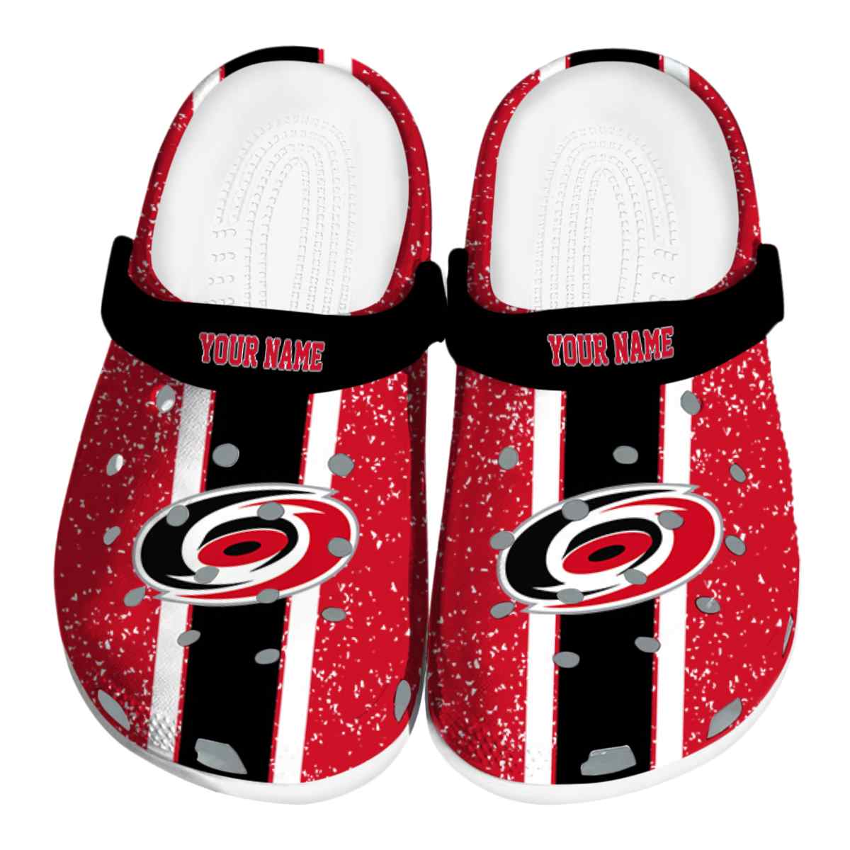 footwearmerch carolina hurricanes nhl sport crocs crocband clogs shoes comfortable for men women and kids oqeex