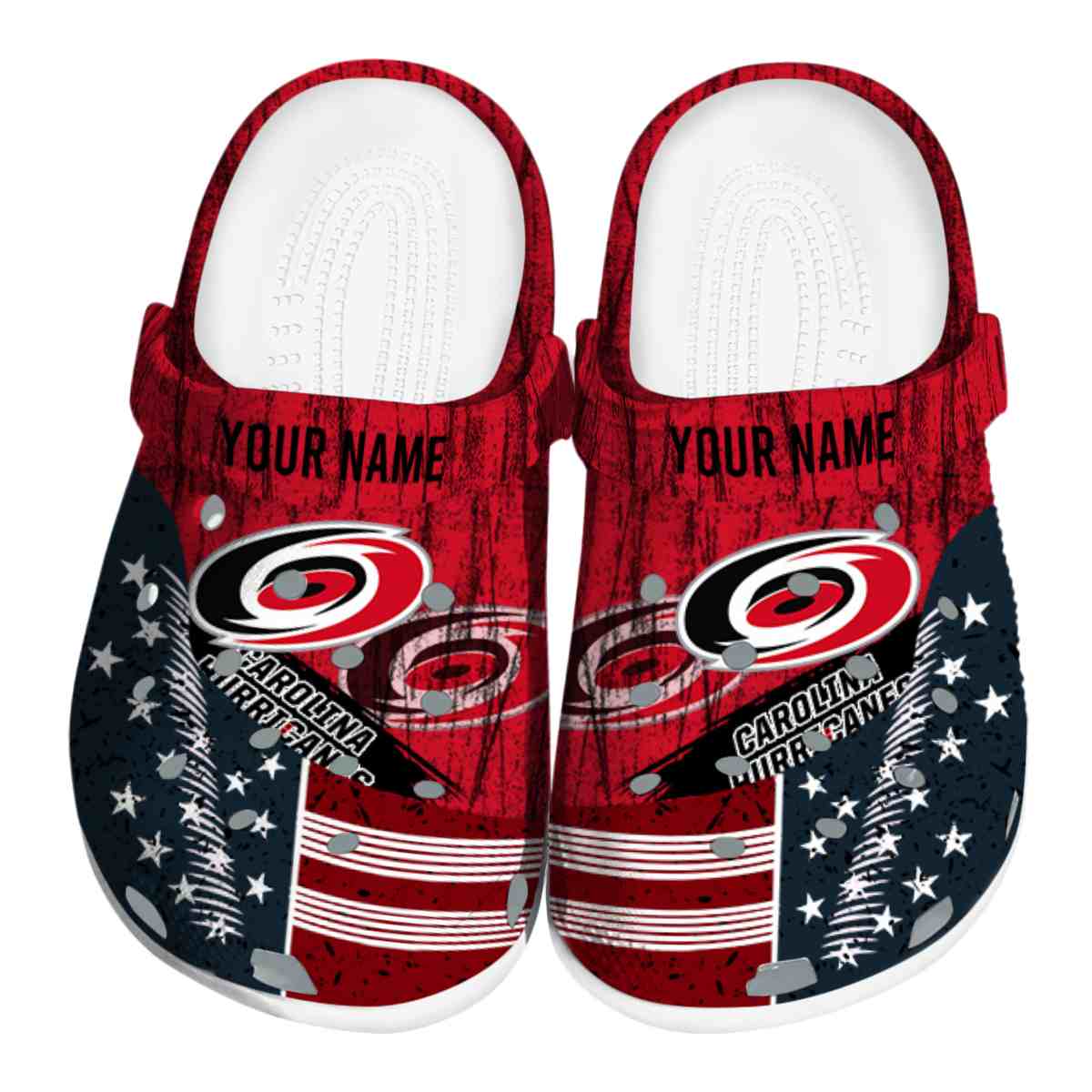 footwearmerch carolina hurricanes nhl sport crocs crocband clogs shoes comfortable for men women and kids p0ygi