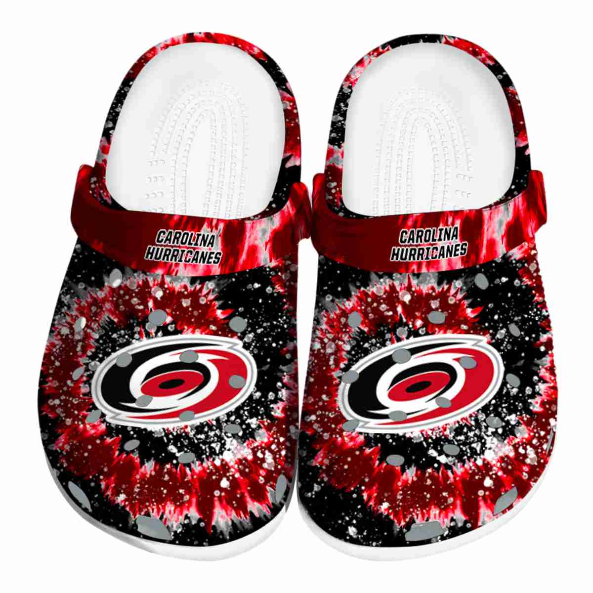 footwearmerch carolina hurricanes nhl sport crocs crocband clogs shoes comfortable for men women and kids u8idj