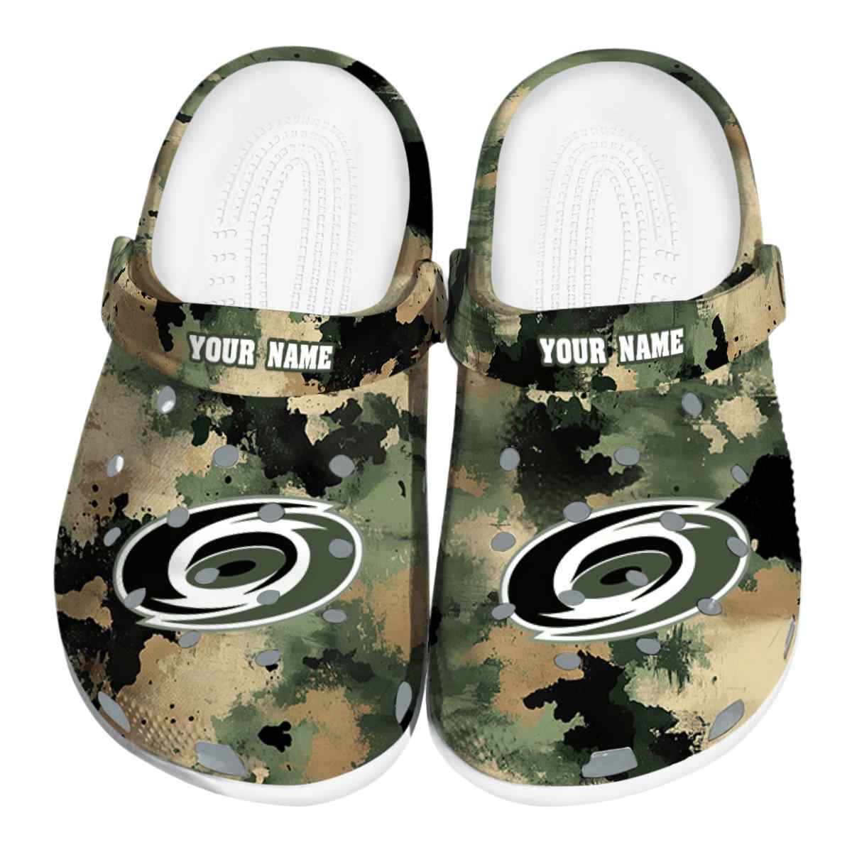 footwearmerch carolina hurricanes nhl sport crocs crocband clogs shoes comfortable for men women and kids vmv8n