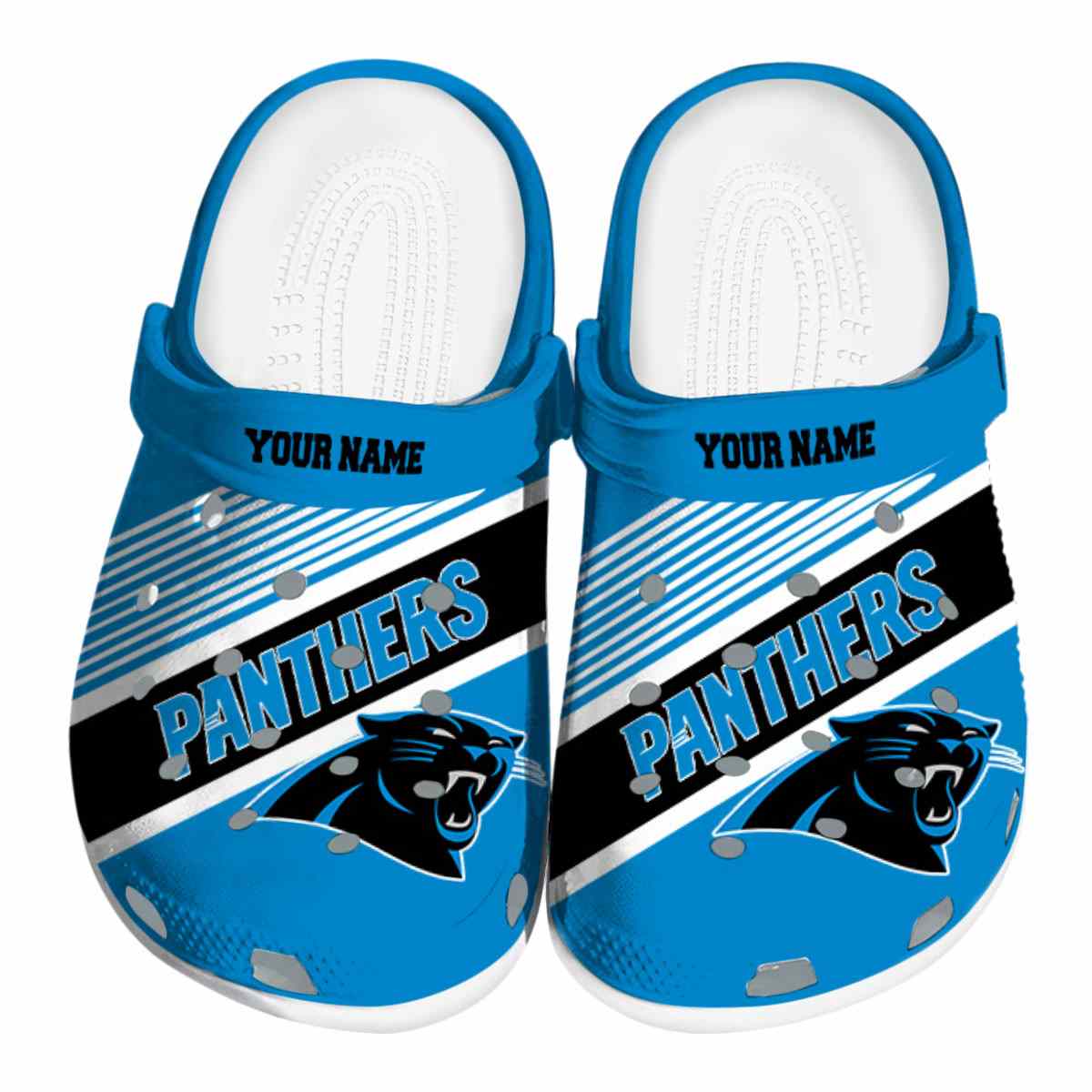 footwearmerch carolina panthers nfl sport crocs crocband clogs shoes comfortable for men women and kids ob0lq