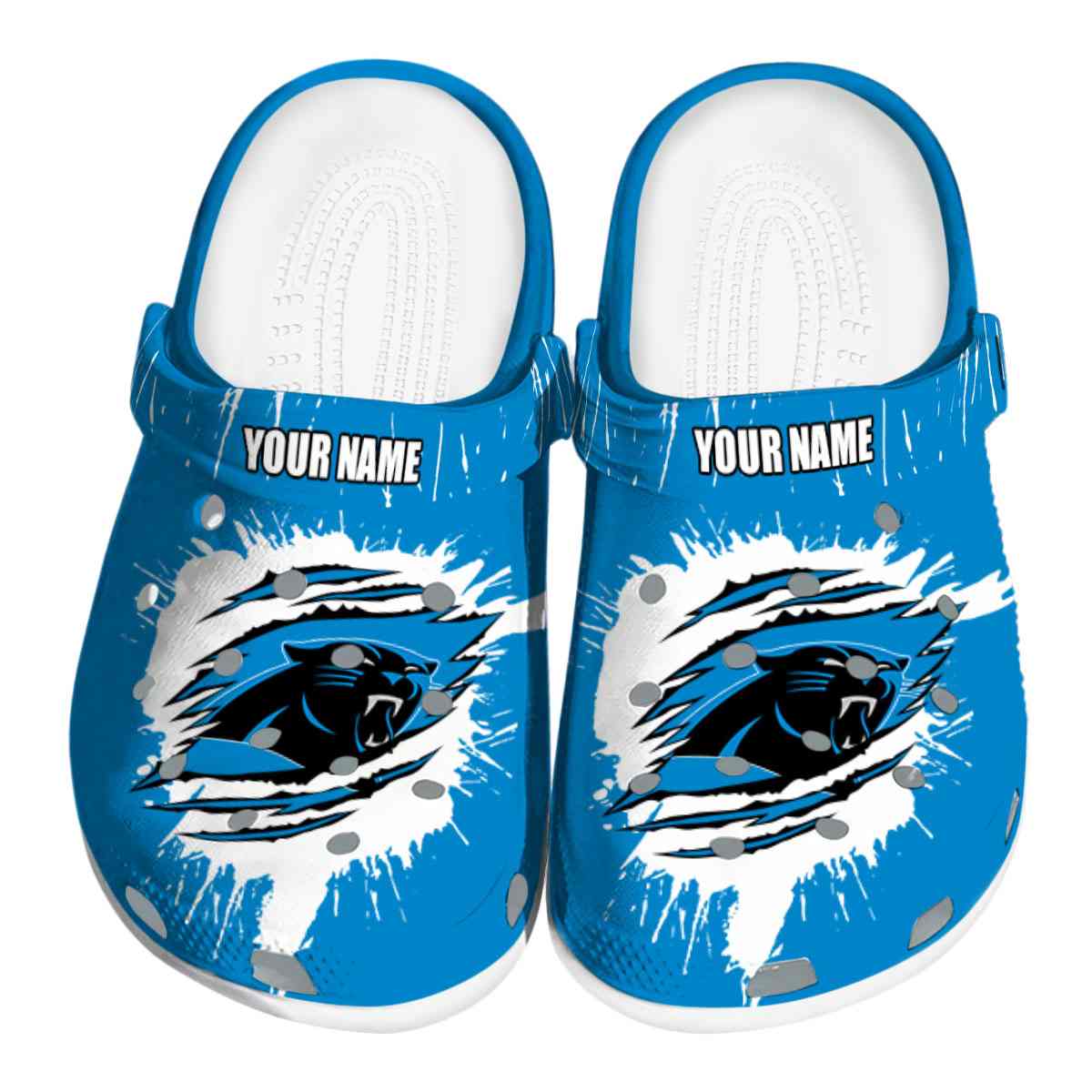 footwearmerch carolina panthers nfl sport crocs crocband clogs shoes comfortable for men women and kids qgamx