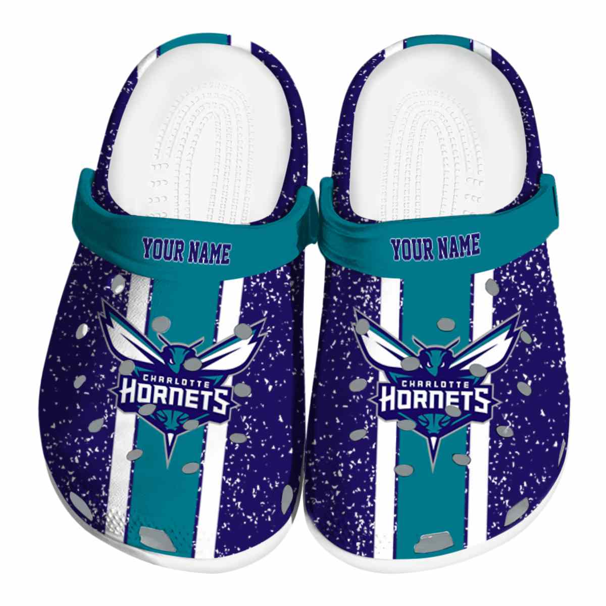 footwearmerch charlotte hornets nba sport crocs crocband clogs shoes comfortable for men women and kids vzai9