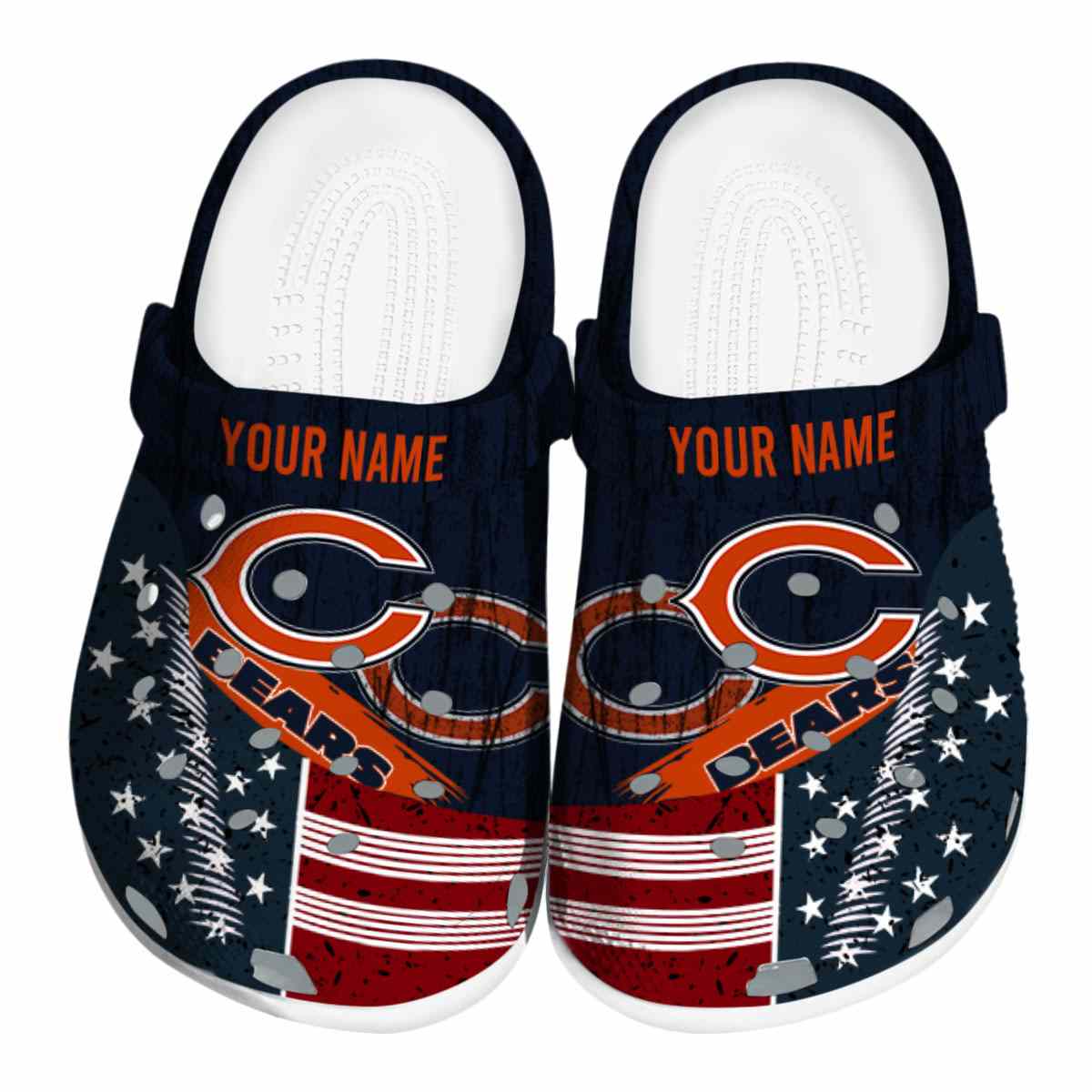 footwearmerch chicago bears nfl sport crocs crocband clogs shoes comfortable for men women and kids 66z6z