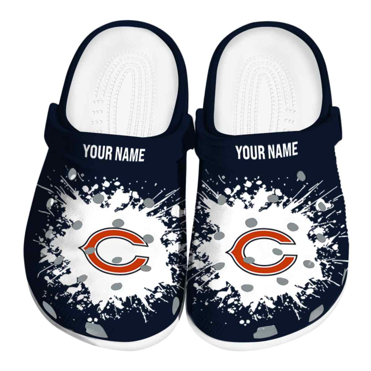 footwearmerch chicago bears nfl sport crocs crocband clogs shoes comfortable for men women and kids ebejd