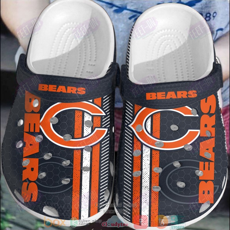 footwearmerch chicago bears nfl sport crocs crocband clogs shoes comfortable for men women and kids m5yzk