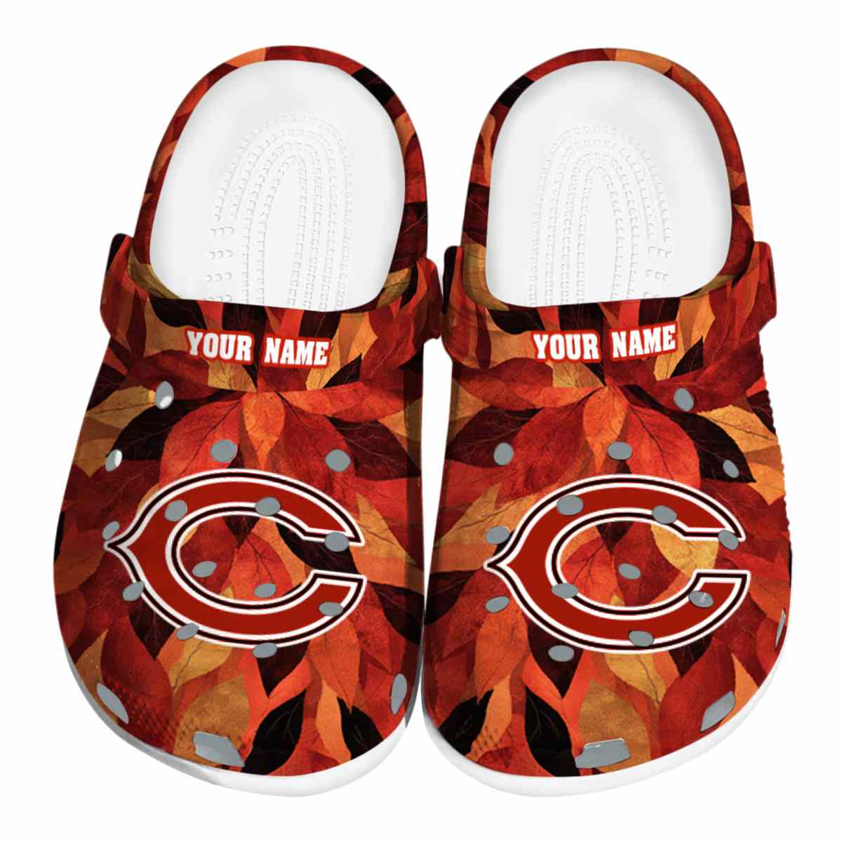 footwearmerch chicago bears nfl sport crocs crocband clogs shoes comfortable for men women and kids nbbqe