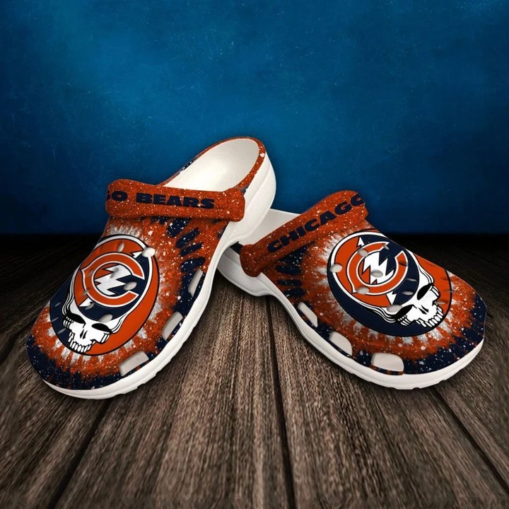 footwearmerch chicago bears nfl sport crocs crocband clogs shoes comfortable for men women and kids ovhed