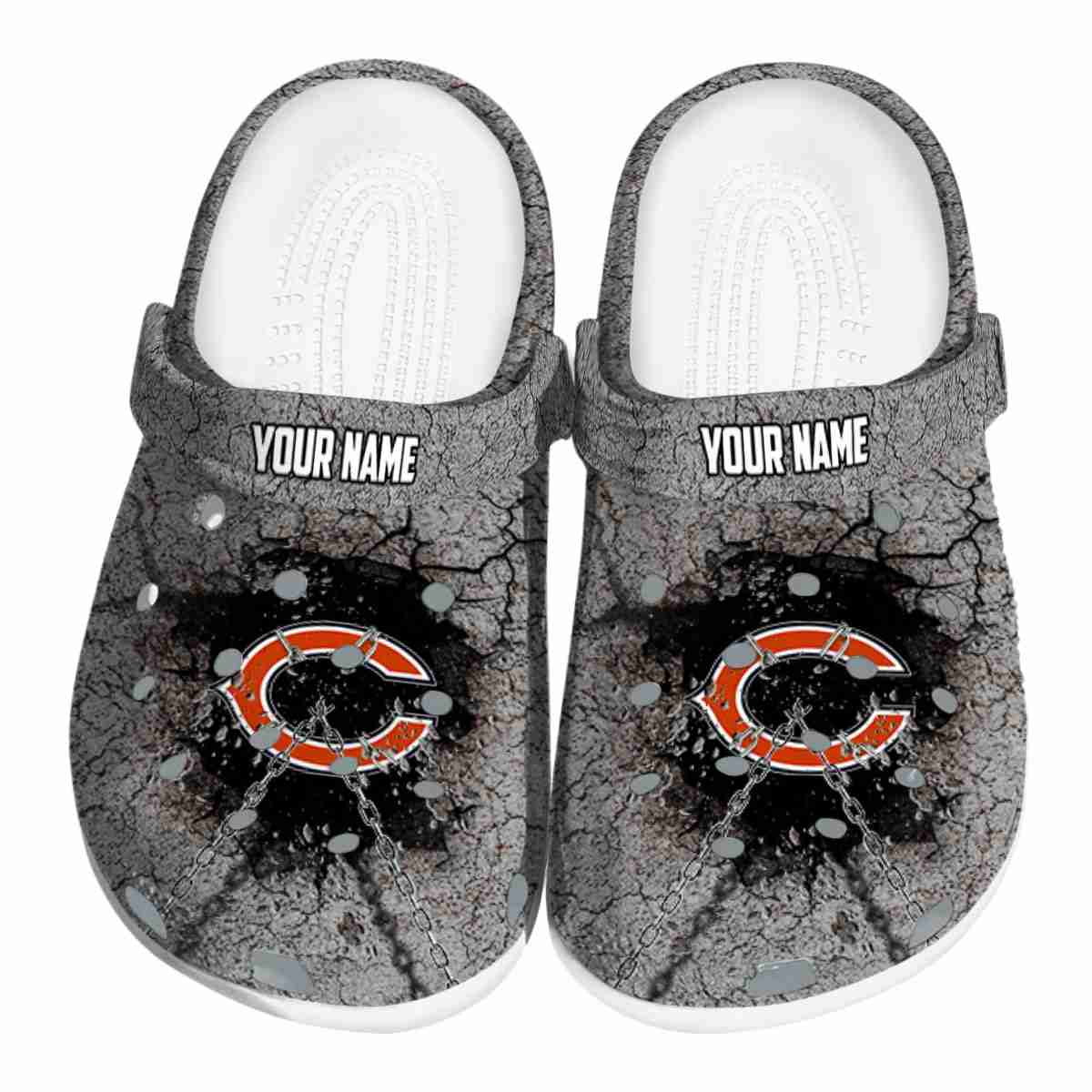 footwearmerch chicago bears nfl sport crocs crocband clogs shoes comfortable for men women and kids rv8sd