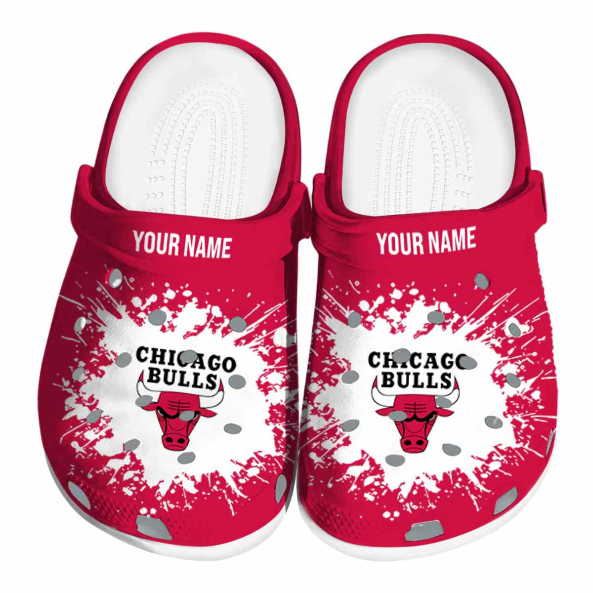 footwearmerch chicago bulls nba sport crocs crocband clogs shoes comfortable for men women and kids 1bgm3