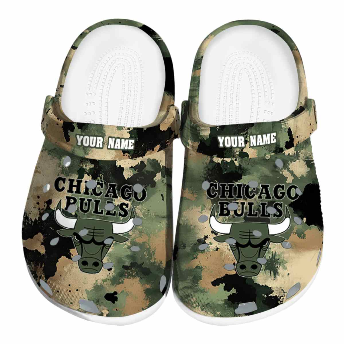 footwearmerch chicago bulls nba sport crocs crocband clogs shoes comfortable for men women and kids cwylb