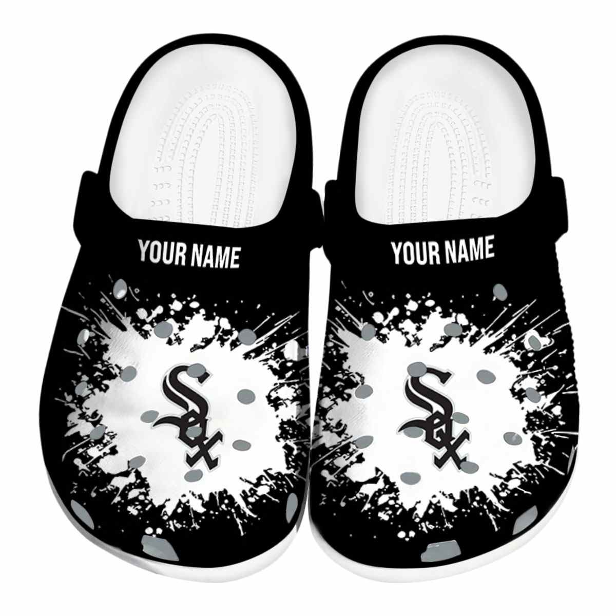 footwearmerch chicago white sox mlb sport crocs crocband clogs shoes comfortable for men women and kids 9ardv