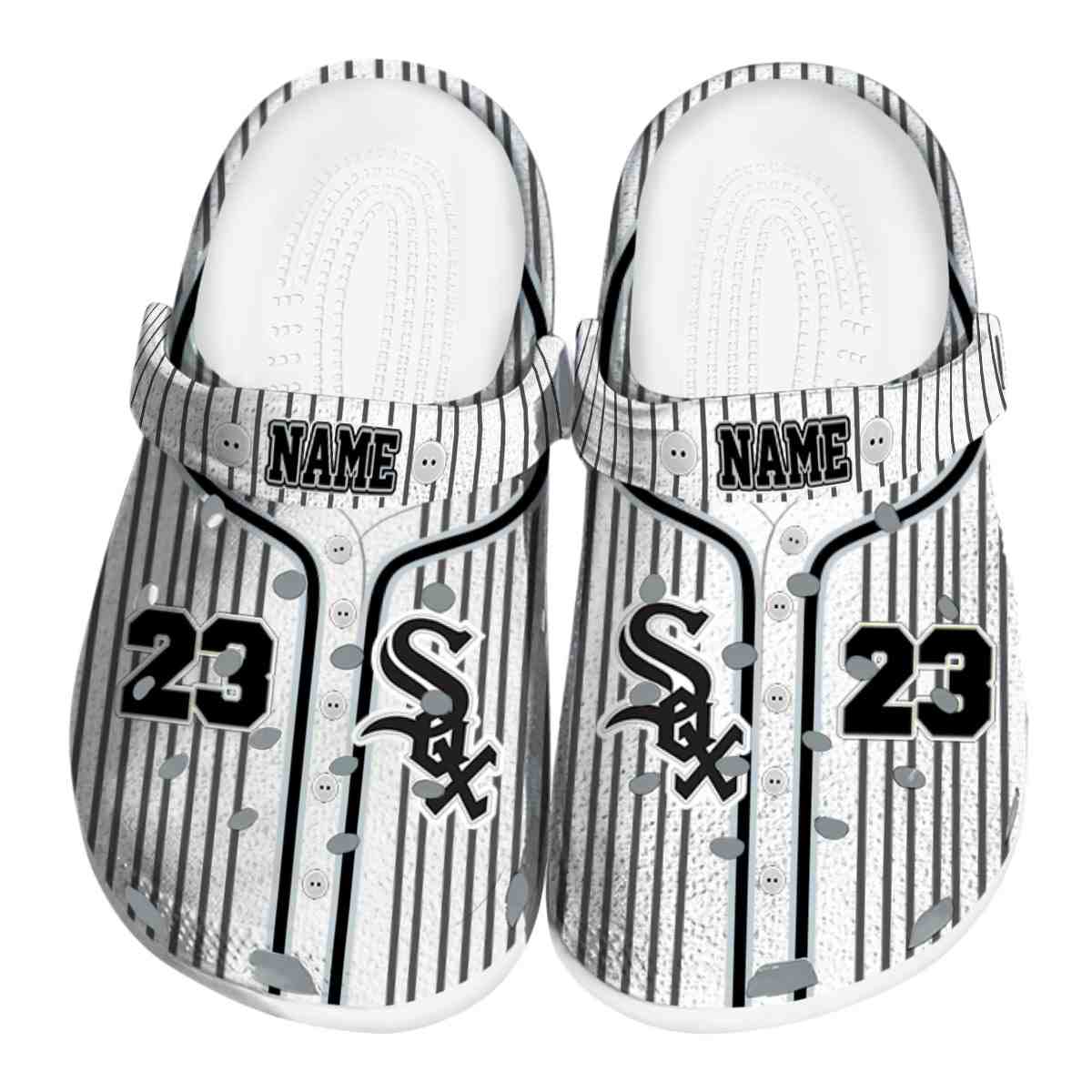 footwearmerch chicago white sox mlb sport crocs crocband clogs shoes comfortable for men women and kids bmvbe