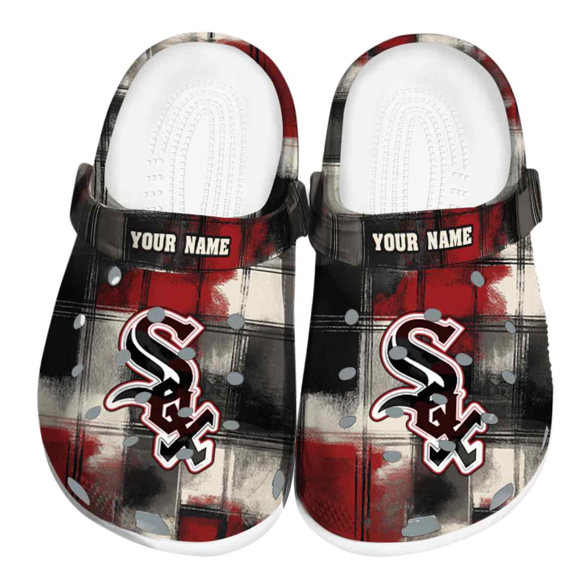 footwearmerch chicago white sox mlb sport crocs crocband clogs shoes comfortable for men women and kids fwinw