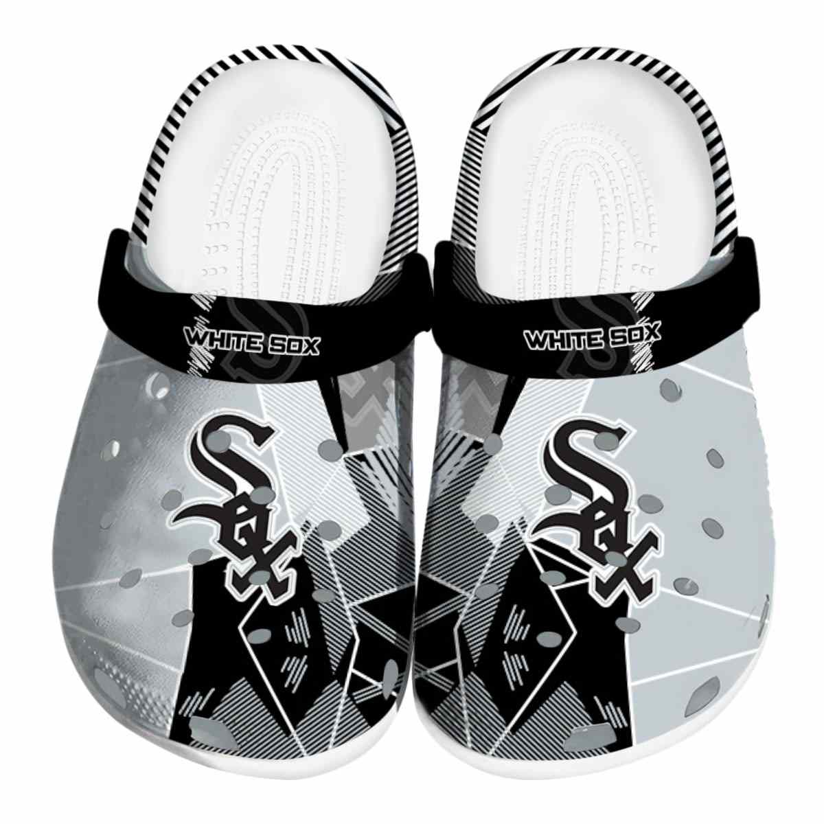 footwearmerch chicago white sox mlb sport crocs crocband clogs shoes comfortable for men women and kids neyfx