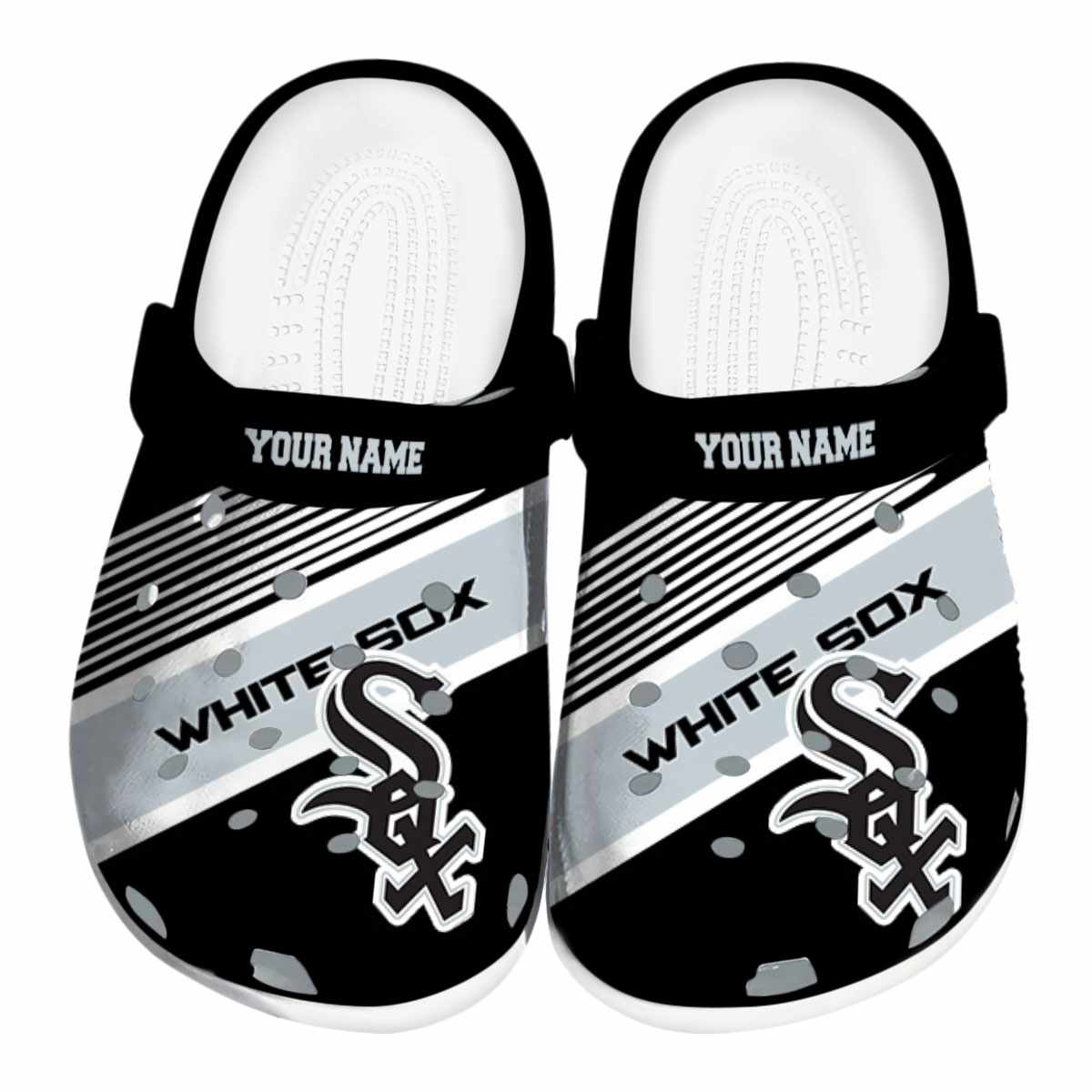 footwearmerch chicago white sox mlb sport crocs crocband clogs shoes comfortable for men women and kids o6thd