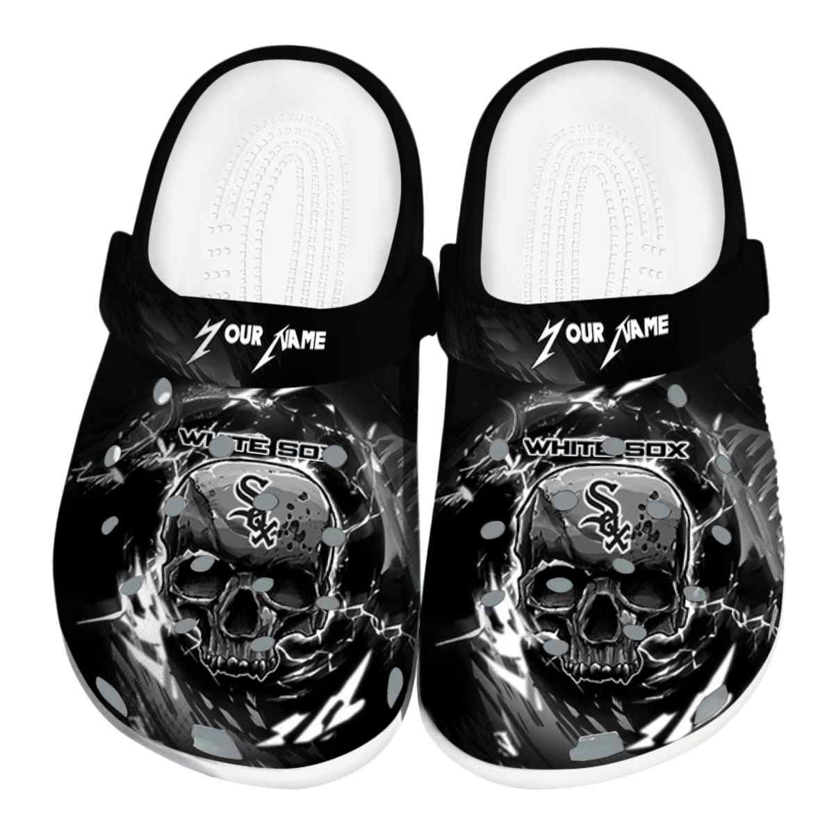 footwearmerch chicago white sox mlb sport crocs crocband clogs shoes comfortable for men women and kids ogonp