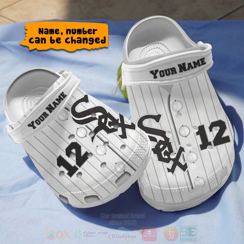 footwearmerch chicago white sox mlb sport crocs crocband clogs shoes comfortable for men women and kids qkhu2