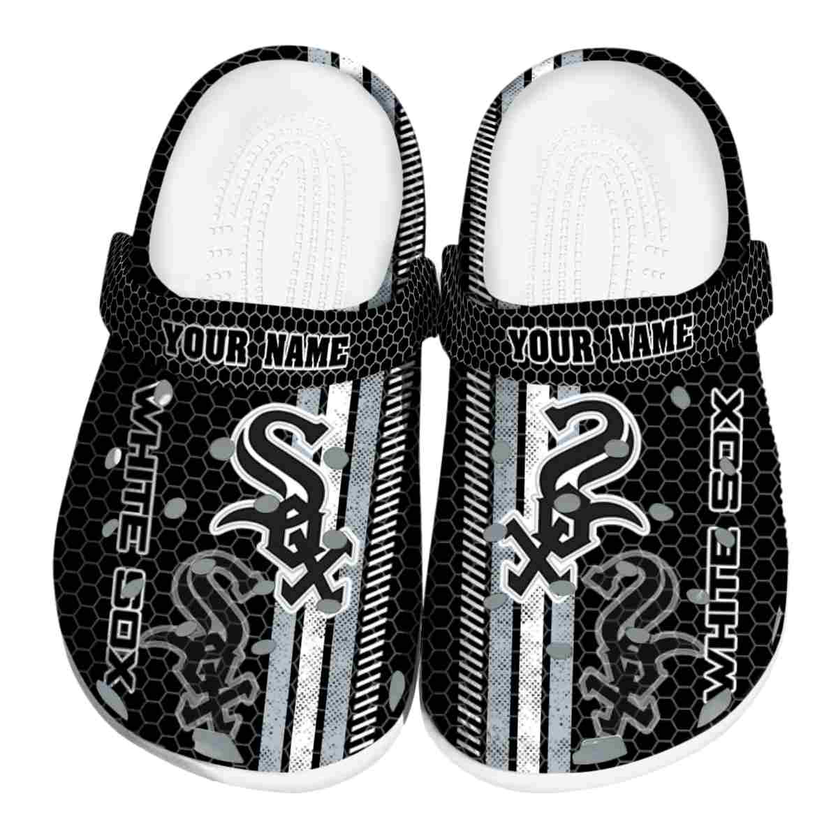 footwearmerch chicago white sox mlb sport crocs crocband clogs shoes comfortable for men women and kids shrmm