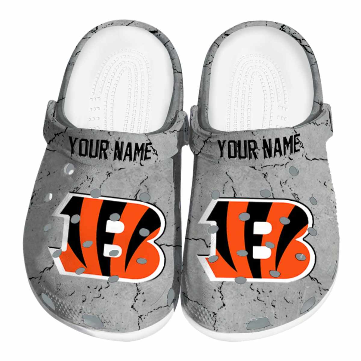 footwearmerch cincinnati bengals nfl sport crocs crocband clogs shoes comfortable for men women and kids f4mtn