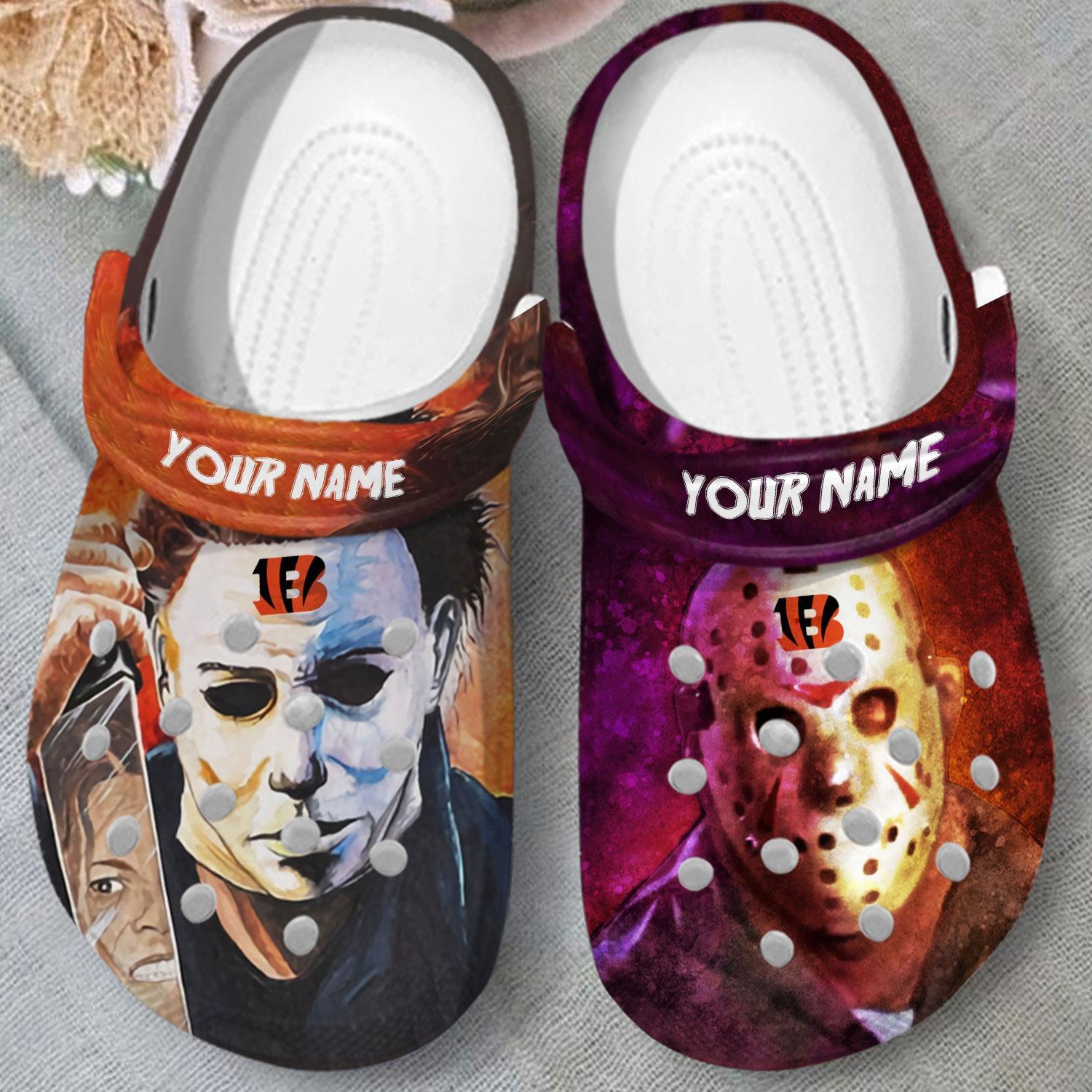 footwearmerch cincinnati bengals nfl sport crocs crocband clogs shoes comfortable for men women and kids ybcnv