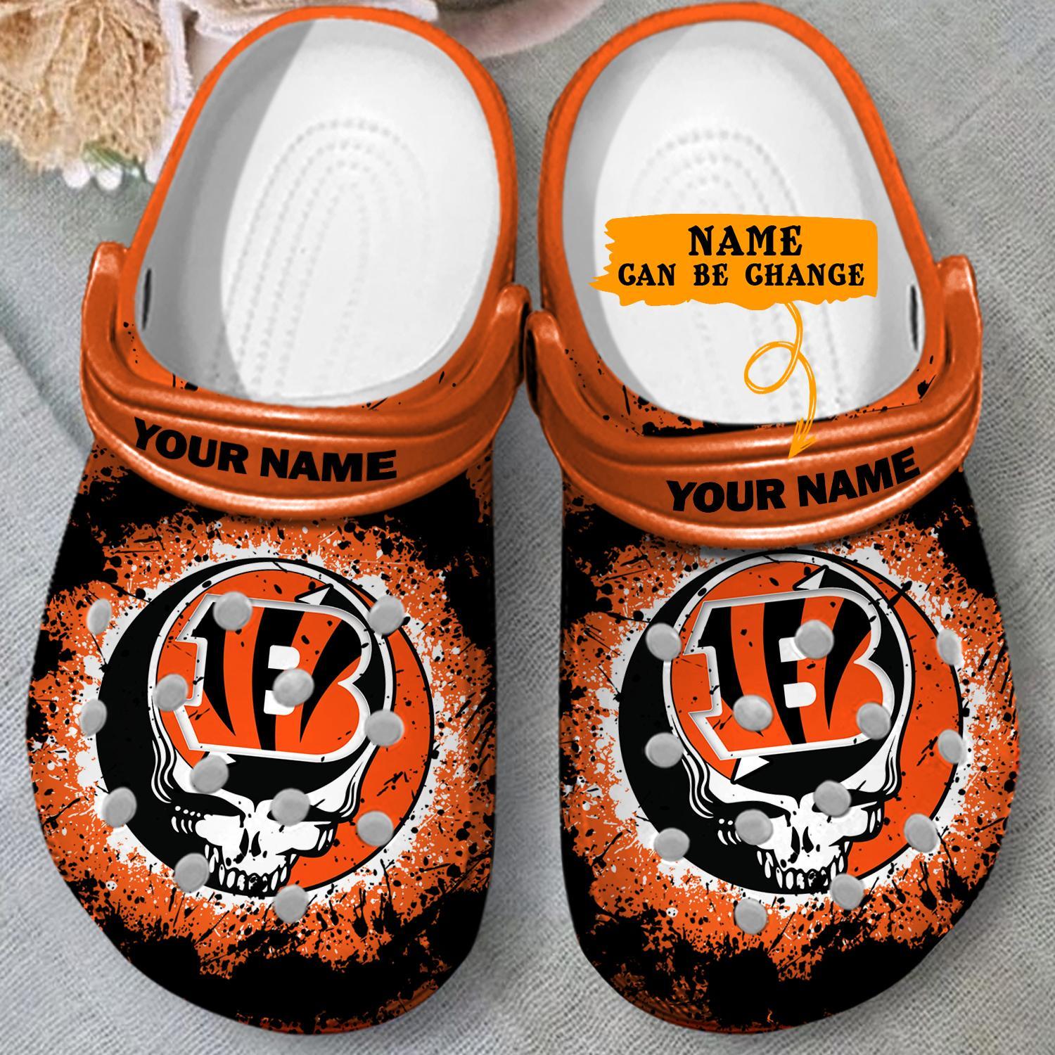 footwearmerch cincinnati bengals nfl sport crocs crocband clogs shoes comfortable for men women and kids zul9a