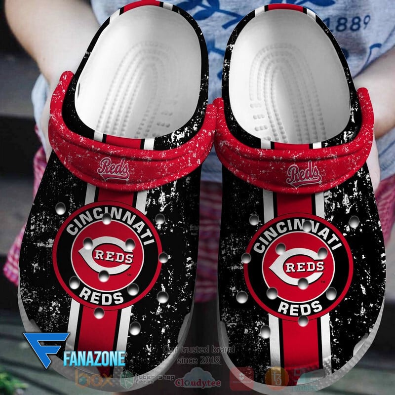 footwearmerch cincinnati reds mlb sport crocs clogs crocband shoes comfortable for men women and kids tm8nt