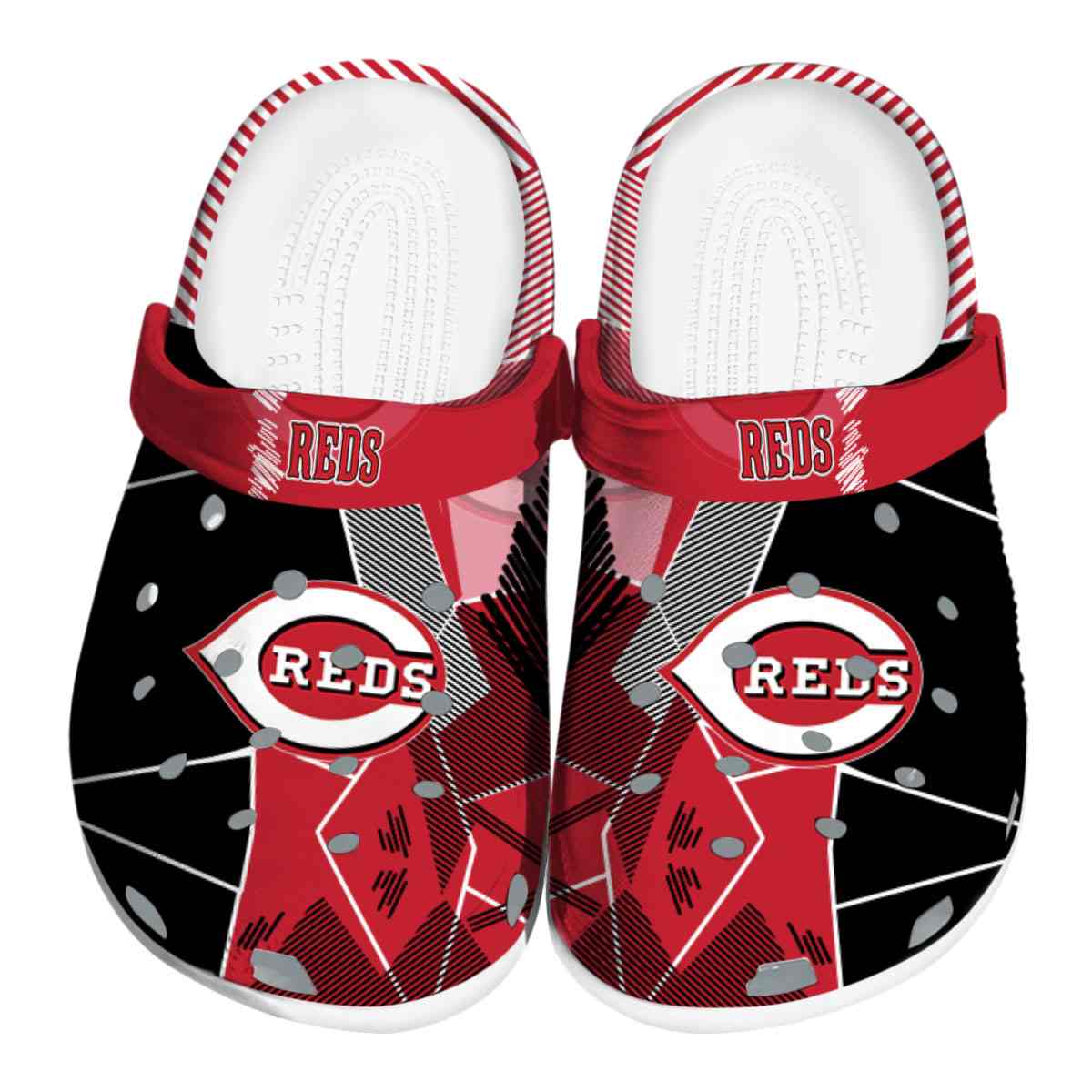 footwearmerch cincinnati reds mlb sport crocs crocband clogs shoes comfortable for men women and kids 1mo64