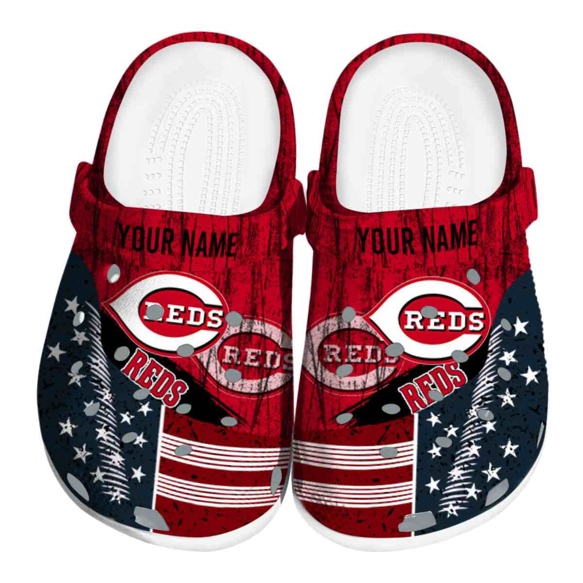 footwearmerch cincinnati reds mlb sport crocs crocband clogs shoes comfortable for men women and kids 4wckr
