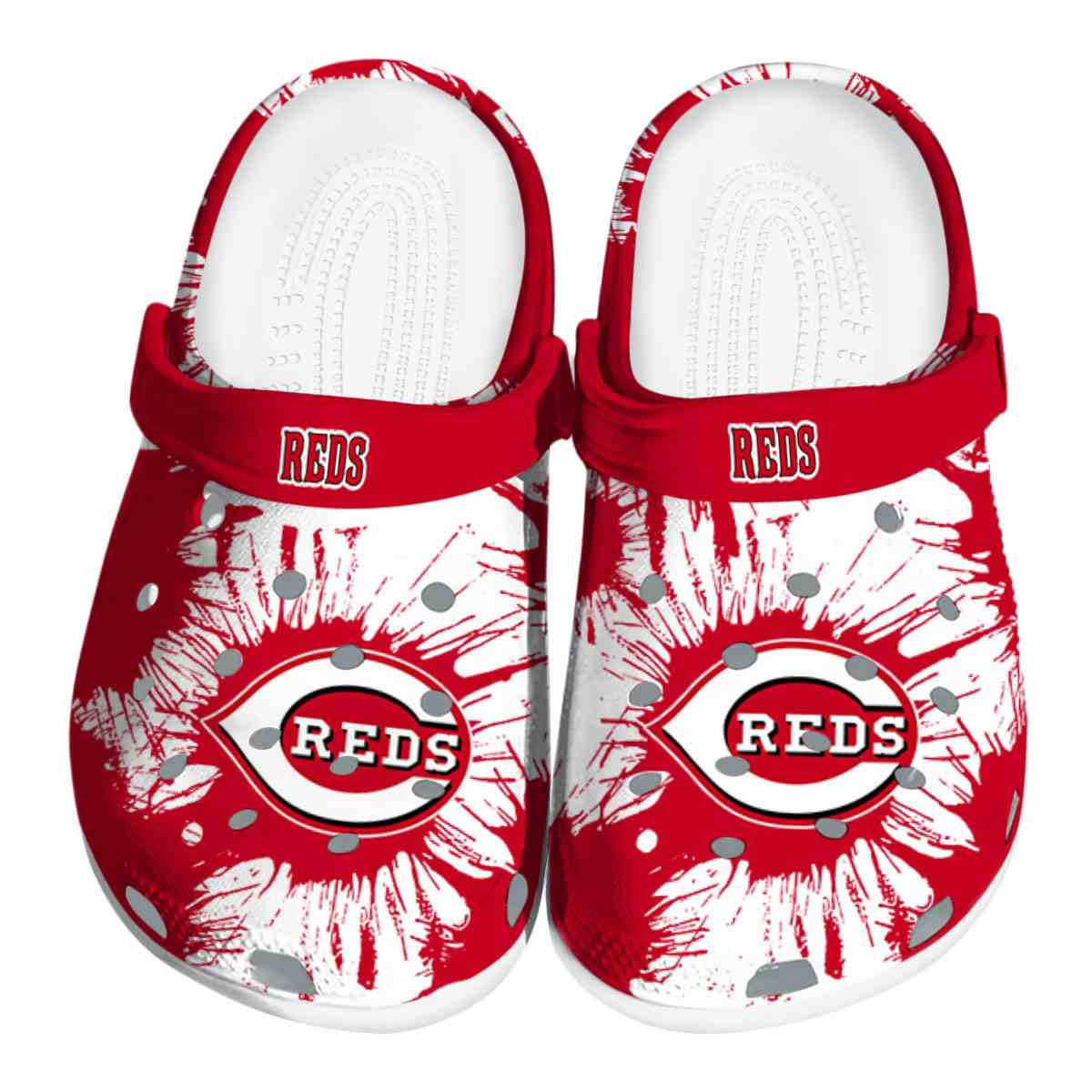 footwearmerch cincinnati reds mlb sport crocs crocband clogs shoes comfortable for men women and kids omoit